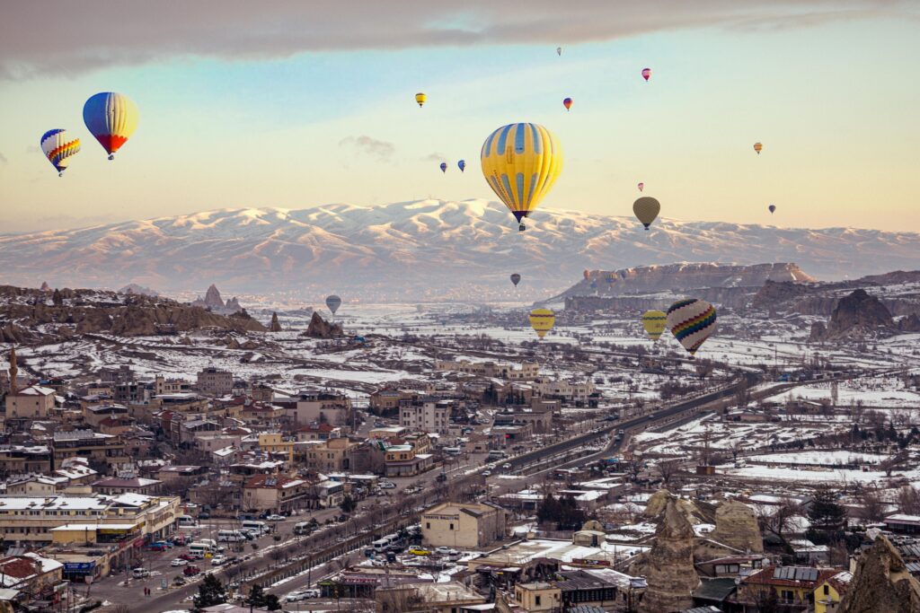 Cappadocia Turkey Otherworldly Winter Landscapes