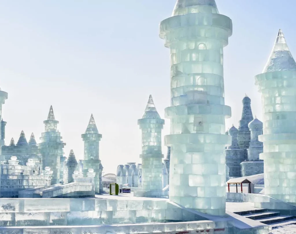 Winter Festival Harbin Ice Festival, China